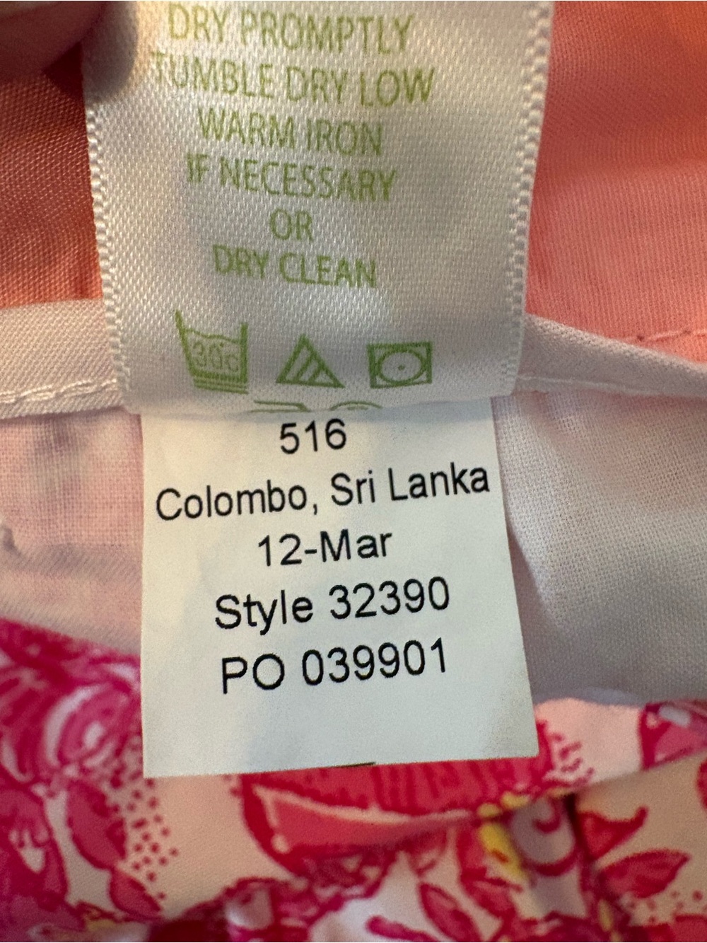 Lilly Pulitzer Whitney Roll Up Pants Womens 12 Pink Chum Bucket Print - Picture 7 of 8